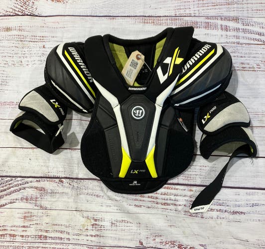 Medium Junior Warrior ALPHA LX PRO Shoulder Pads (Used)