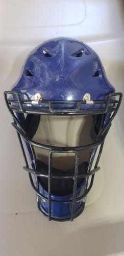 Wilson Catcher’s Helmet Hockey Style Mask Blue