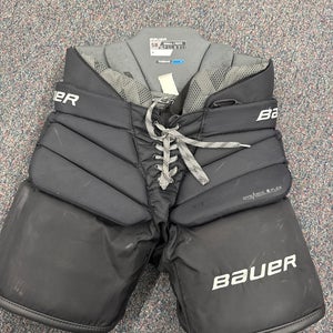 Black Bauer Elite Hockey Goalie Pants (Used) | Senior Small