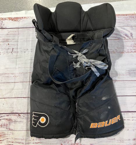 Black Junior Large Bauer Nexus Team Hockey Pants (Used)