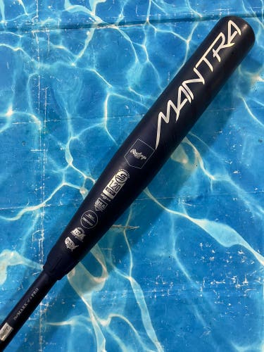 2025 Rawlings Mantra Composite Bat (-10) Composite 20 oz 30" (Used)