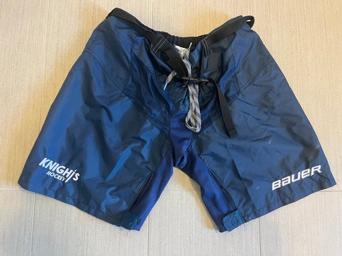 XL Knights Hockey Bauer Team Pant Shell Pro Stock (Used)