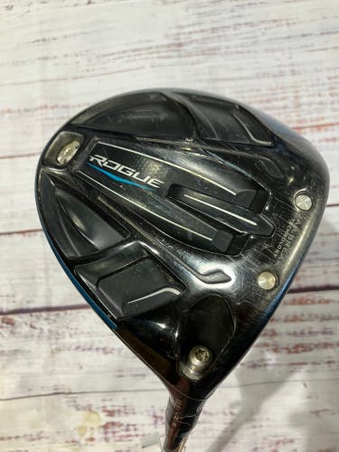 Men's Callaway Rogue Driver 10.5 Loft  I Aldila Synergy Stiff Flex  (Used)