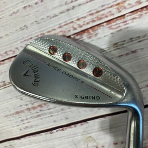 Men's Callaway Callaway Mack Daddy 4 Chrome Wedge Right Handed Stiff Flex 60 Degree (Used)