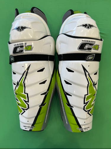 16" Senior Mission C4 Shin Pads