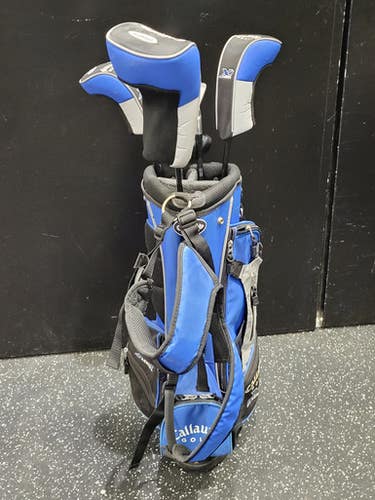 Used Callaway XJ SERIES Jr Package Set RH Royal Blue 6 Piece 11849-S000040346