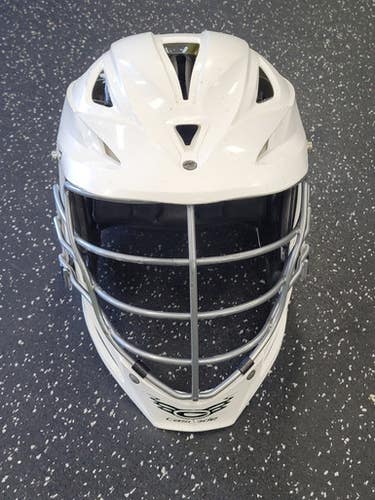 Used Cascade CASCADE R Lacrosse Helmet White One Size 11849-S000040334