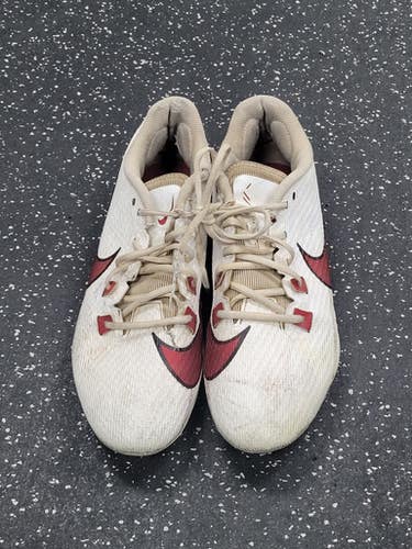 Used Nike Adult Fb Cleats White And Red Senior 12 11849-s000040323