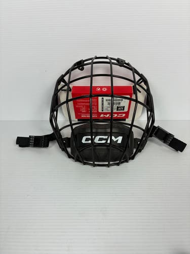 New Small CCM FM580 Full Cage - Black/Black