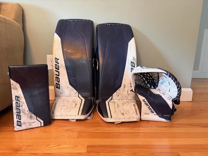 32" 2024 Bauer Supreme Shadow Regular Goalie Full Set Pro Stock (Used)
