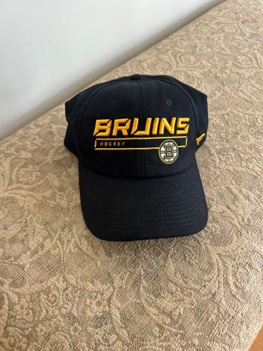 Boston Bruins Black Adult Unisex One Size Fits All Hat - Fanatics (New)