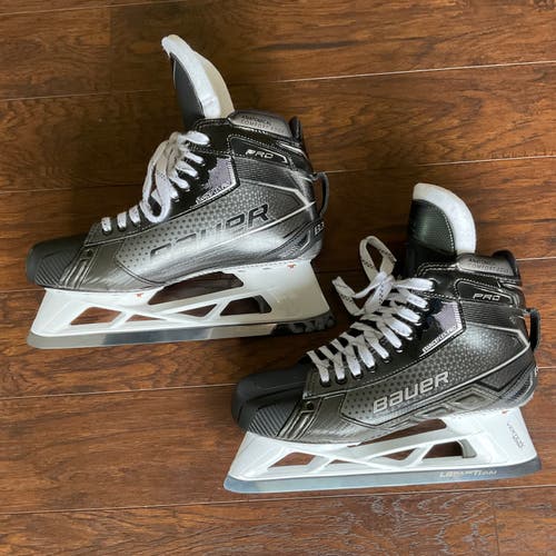 Bauer Pro Hockey Goalie Skates Size 9 Fit 2