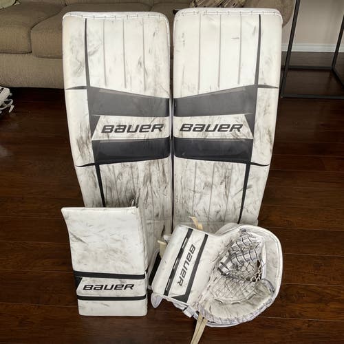 Medium 34” Bauer Hyperlite 2/Shadow Goalie Full Set Pro Stock (Used)