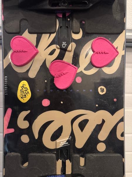 Women's Burton Socialite Snowboard With Large Burton Scribe