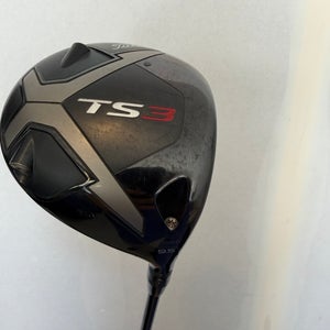 Men's 2018 Titleist TS3 Right Handed Driver 9.5 Loft Graphite Shaft (Used)