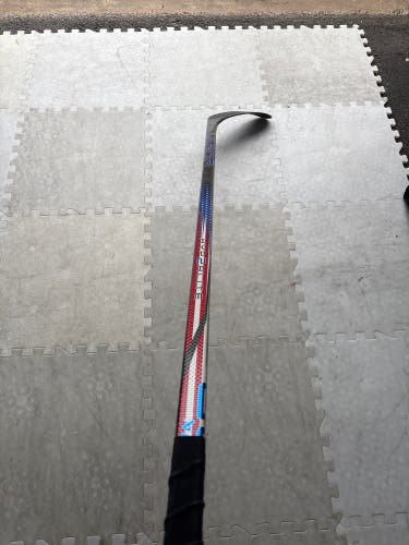 James Hagens 24-25 World Juniors Game Used Stick - Junior - Bauer Twitch - Left Hand - 65 Flex