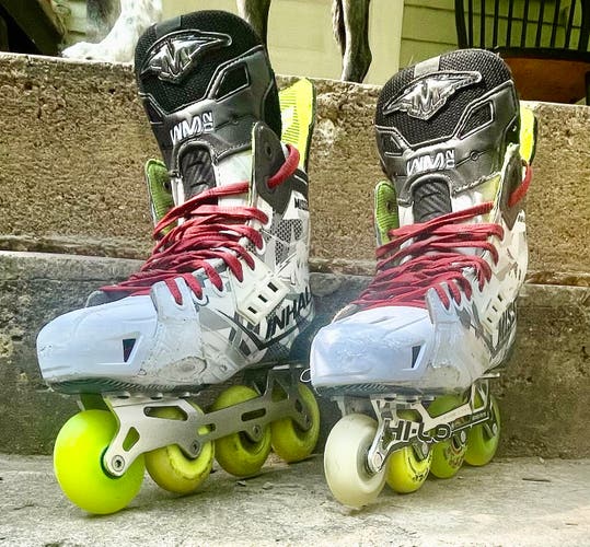 Mission Inhaler WM02 Inline Skates Wide Width Size 9 (Used)