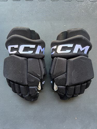 NHL Pro Stock 13” CCM HGTKPP Hockey Gloves - Anaheim Ducks