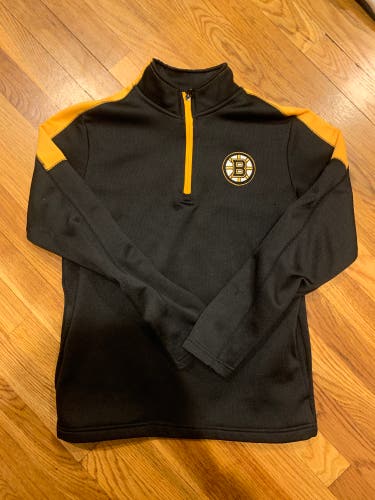 Yth Small Boston Bruins 1/4 Zip