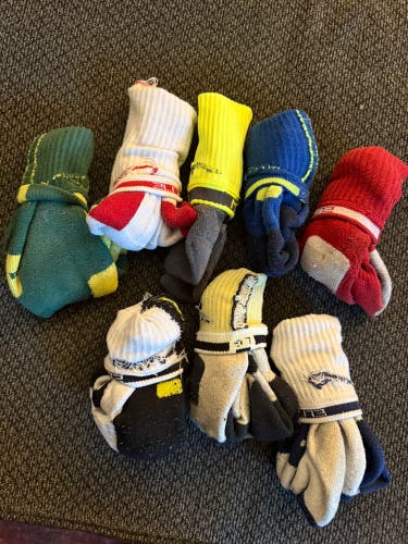 8 Pairs of Vintage Nike Elite Socks