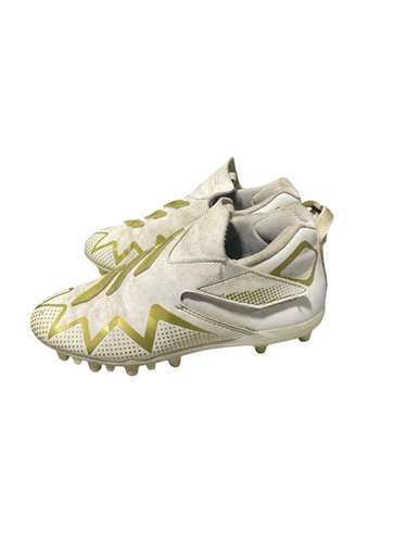 Used Adidas Jr FB Cleats White Junior 03 11834-S000051565