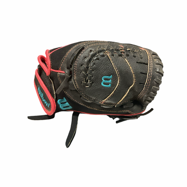 Used Wilson 11IN GLOVE BB/SB Glove RH Throw Black 11" 11834-S000051566