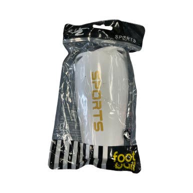 Used Soccer Shin Guards Youth White SM 11859-S000031195