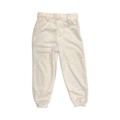 Used Easton BASEBALL PANTS BB/SB Pant Boys White MD 11859-S000031197