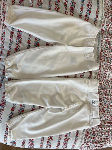 Mizuno Performance Plus Baseball Pants Youth XL White