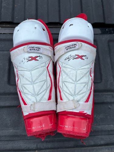 Senior Bauer Vapor APX2 14" Shin Pads (Used)