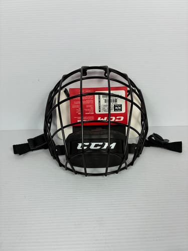 New Medium CCM FM580 Full Cage - Black/Black