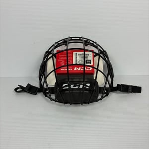 New Large CCM FM580 Full Cage - Black/Black