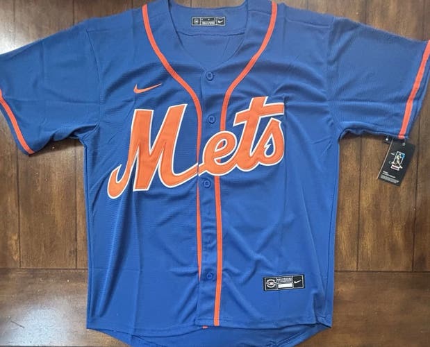 Juan Soto New York Mets Jersey Blue Large NWT