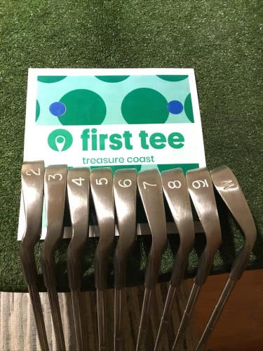 Ping Left Handed Karsten II Heel Toe Balance Black Dot Irons Set 2-PW Steel -1/2