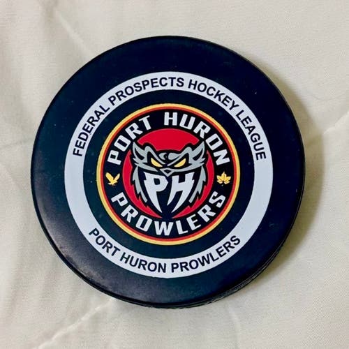 Port Huron Prowlers FPHL Hockey 2025-26 Official Game Puck