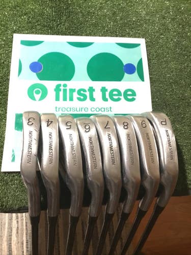 Northwestern NW-1 Mid Size Irons Set (3-PW) Tech Series 94g NW Gold Graphite