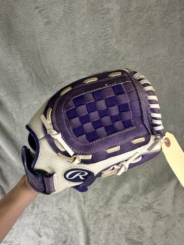 Purple Rawlings WFP115 RH Softball Glove 11.5" (Used)