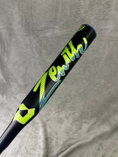 Black 2022 DeMarini Zenith Hybrid Bat (-13) Hybrid 17 oz 30" (Used)