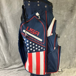 Hot-Z USA Flag 14 Way Divider Cart Bag (Used)