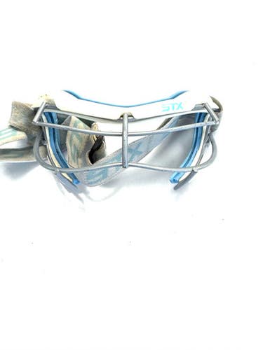 Used STX Lacrosse Facial Protect White SM 11860-S000309725