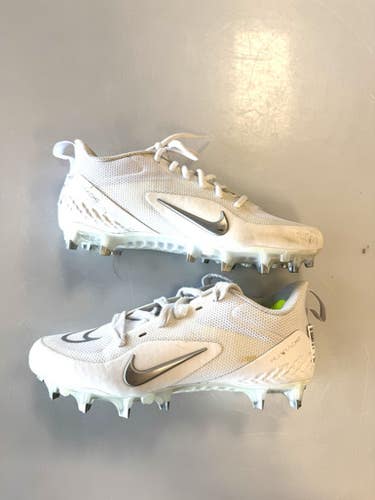 Used Nike LAX Cleats White Senior 6.5 11860-S000309721