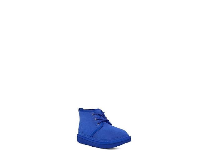 UGG Neumel II 1017320K-420 Kids US 3 Blue Wool Round Toe Ankle Boots JOBB852