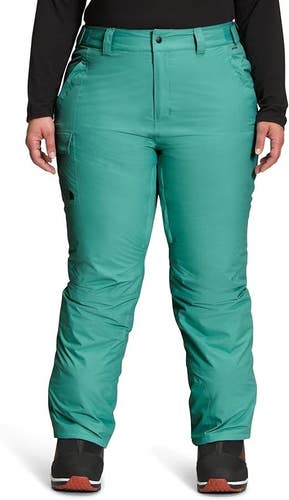 The North Face Freedom Pants Women Green Insulated Waterproof Ski Bottom SGN1517