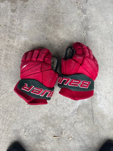 Bauer Vapor Pro Team Gloves 14" Pro Stock (Used)
