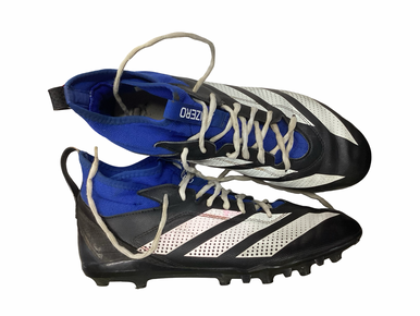 Used Adidas ADIZERO Adult FB Cleats Navy Blue Senior 11.5 11613-S000183035