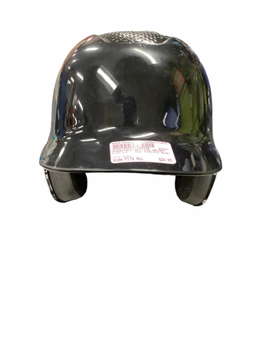 Used Evoshield EVOSHIELD HELMET Batting Helmet No Mask Black Fits all 11613-S000183042