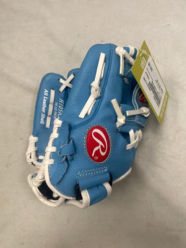 Used Rawlings H105ICBW BB/SB Glove LH Throw Carolina Blue 10 1/2" 11490-S000273658
