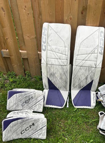 35" CCM EFlex 6 Regular Goalie Full Set Pro Stock (Used)