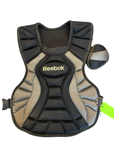 Used Reebok CATCHER CHEST PROTECTOR Catchers Chest Protector Black Adult 11682-S000133166