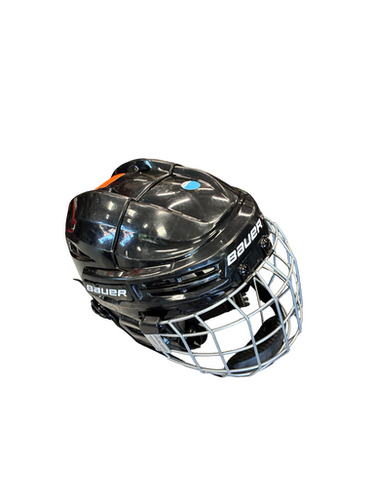 Used Bauer RE AKT  55 MD Helmet Cage Combo Black MD 11682-S000133090